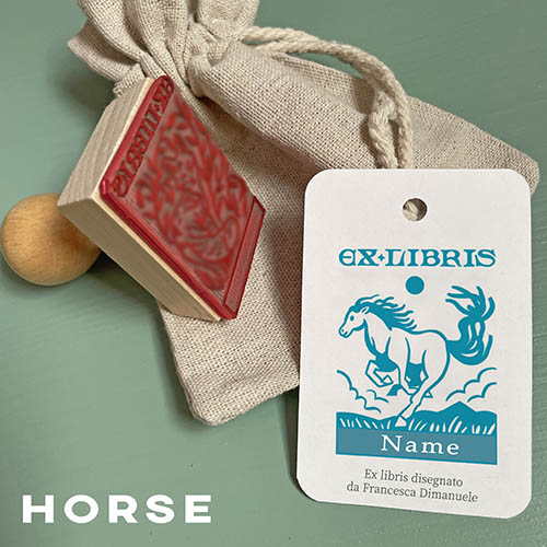 EX LIBRIS SEMI PERSONALIZZATO_horse-T-EN_r