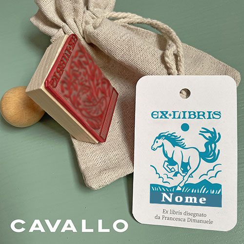 EX LIBRIS SEMIPERSONALIZZATO_Q_CAVALLO_T_R