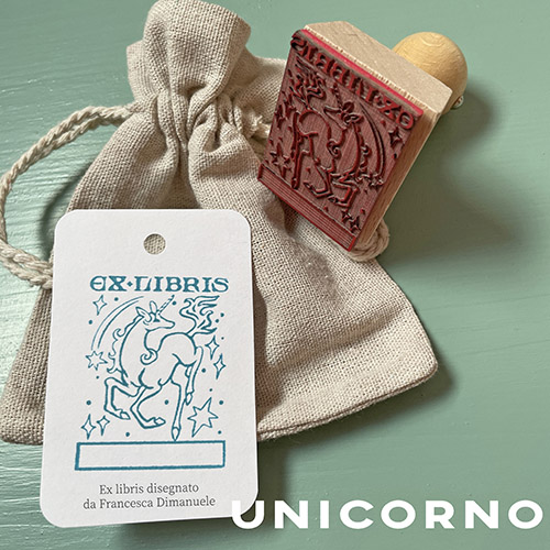 EX LIBRIS STANDARD_Q_UNICORNO_T_R